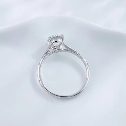 1.09 ct Celestial Four-Prong Round-Cut Lab-Grown Diamond Ring in PT950 Platinum – APYFR0258-PT