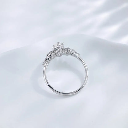 1.15 ct Celestial Marquise-Cut Lab-Grown Diamond Ring in PT950 Platinum – APYFR0260-PT