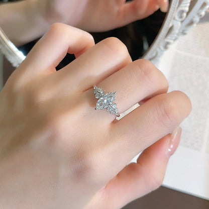 1.15 ct Celestial Marquise-Cut Lab-Grown Diamond Ring in PT950 Platinum – APYFR0260-PT