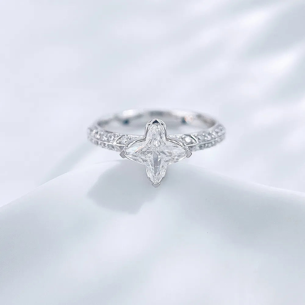 1.27 ct Celestial Marquise-Cut Lab-Grown Diamond Ring in PT950 Platinum – APYFR0262-PT