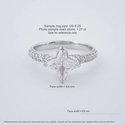 1.27 ct Celestial Marquise-Cut Lab-Grown Diamond Ring in PT950 Platinum – APYFR0262-PT