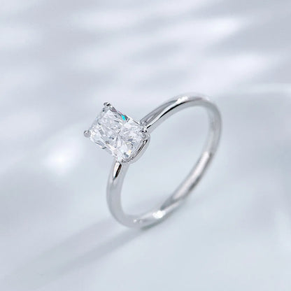 1.03 ct Celestial Four-Prong Princess-Cut Lab-Grown Diamond Ring in PT950 Platinum – APYFR0267-PT