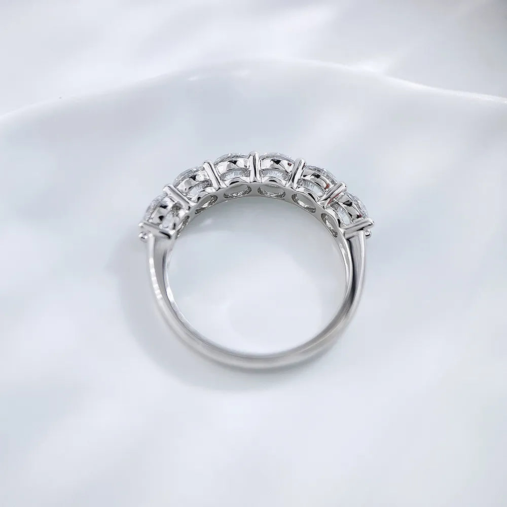 1.89 ctw Celestial Round-Cut Lab-Grown Diamond Band in PT950 Platinum – APYFR0273-PT