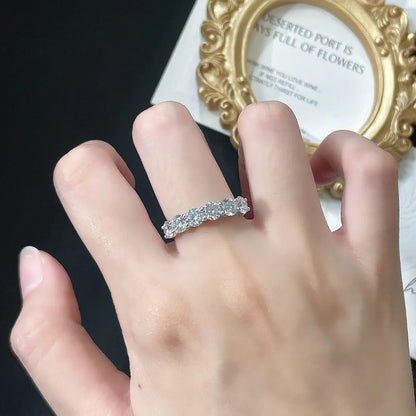 1.89 ctw Celestial Round-Cut Lab-Grown Diamond Band in PT950 Platinum – APYFR0273-PT