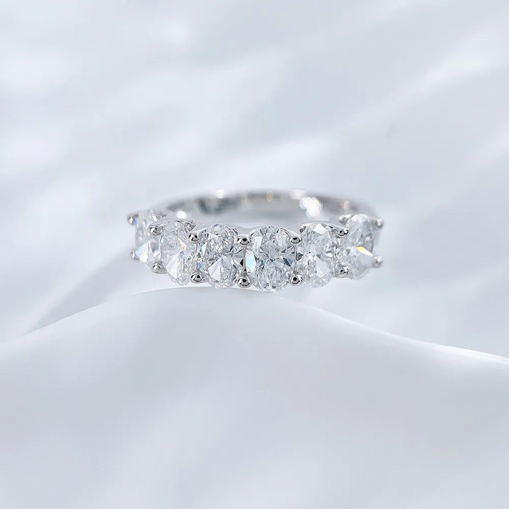 1.8 ctw Celestial Mixed-Cut Lab-Grown Diamond Band in PT950 Platinum – APYFR0274-PT