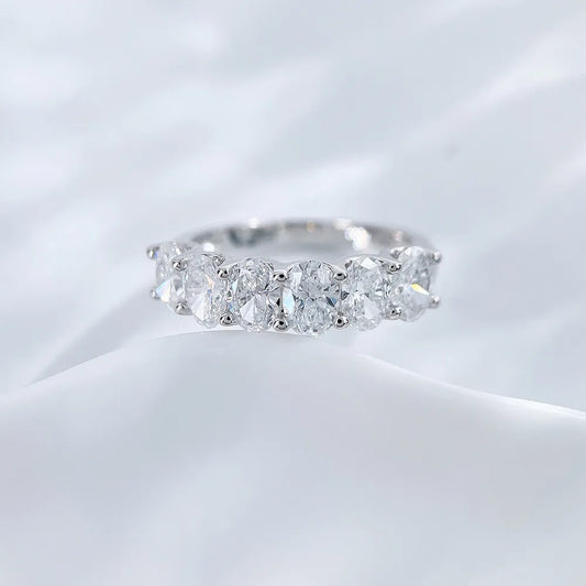 1.8 ctw Celestial Mixed-Cut Lab-Grown Diamond Band in PT950 Platinum – APYFR0274-PT
