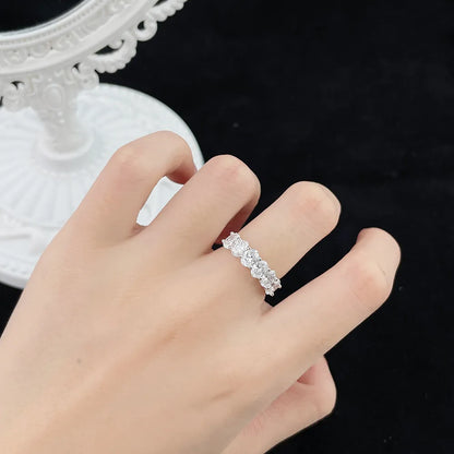1.8 ctw Celestial Mixed-Cut Lab-Grown Diamond Band in PT950 Platinum – APYFR0274-PT