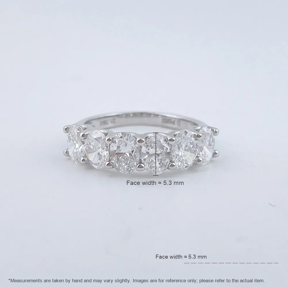 1.8 ctw Celestial Mixed-Cut Lab-Grown Diamond Band in PT950 Platinum – APYFR0274-PT