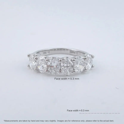 1.8 ctw Celestial Mixed-Cut Lab-Grown Diamond Band in PT950 Platinum – APYFR0274-PT