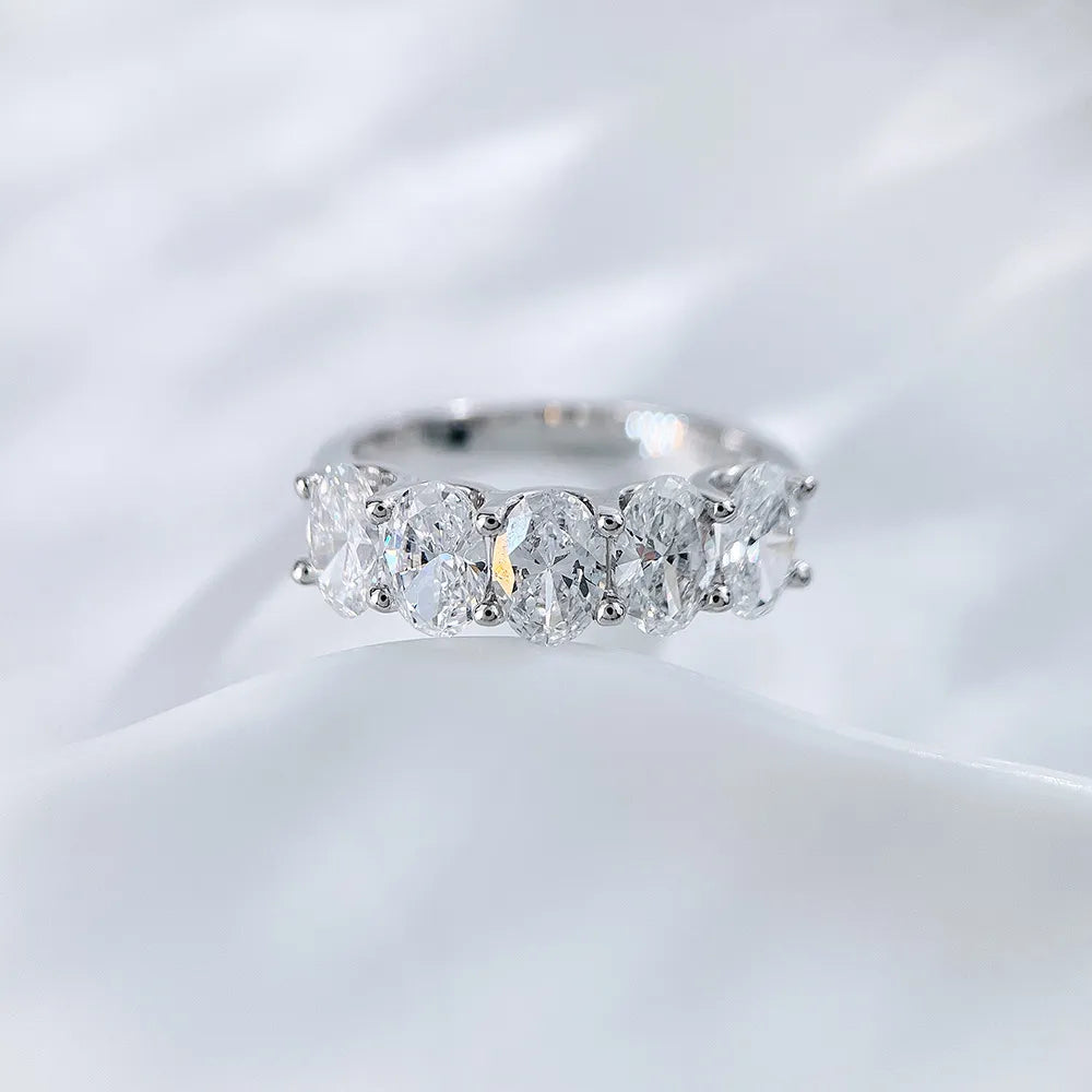 2.34 ctw Celestial Mixed-Cut Lab-Grown Diamond Band in PT950 Platinum – APYFR0275-PT