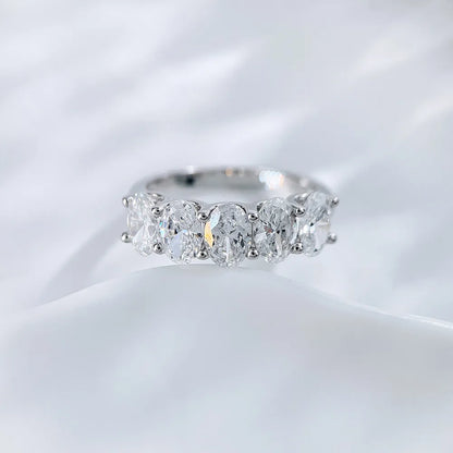 2.34 ctw Celestial Mixed-Cut Lab-Grown Diamond Band in PT950 Platinum – APYFR0275-PT