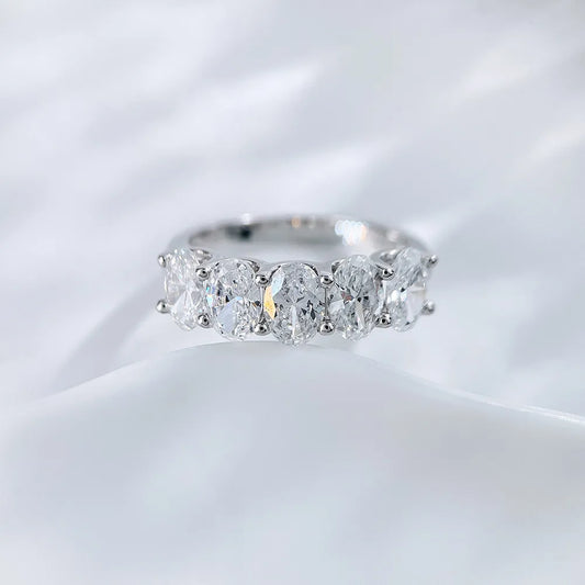 2.34 ctw Celestial Mixed-Cut Lab-Grown Diamond Band in PT950 Platinum – APYFR0275-PT