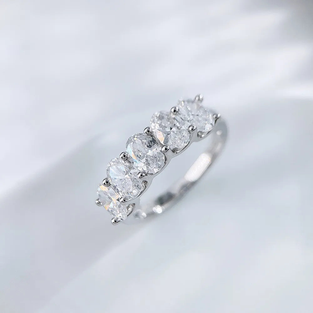 2.34 ctw Celestial Mixed-Cut Lab-Grown Diamond Band in PT950 Platinum – APYFR0275-PT