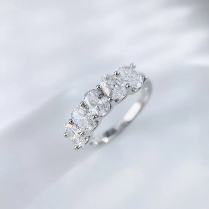 2.34 ctw Celestial Mixed-Cut Lab-Grown Diamond Band in PT950 Platinum – APYFR0275-PT