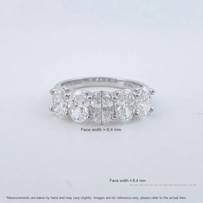 2.34 ctw Celestial Mixed-Cut Lab-Grown Diamond Band in PT950 Platinum – APYFR0275-PT