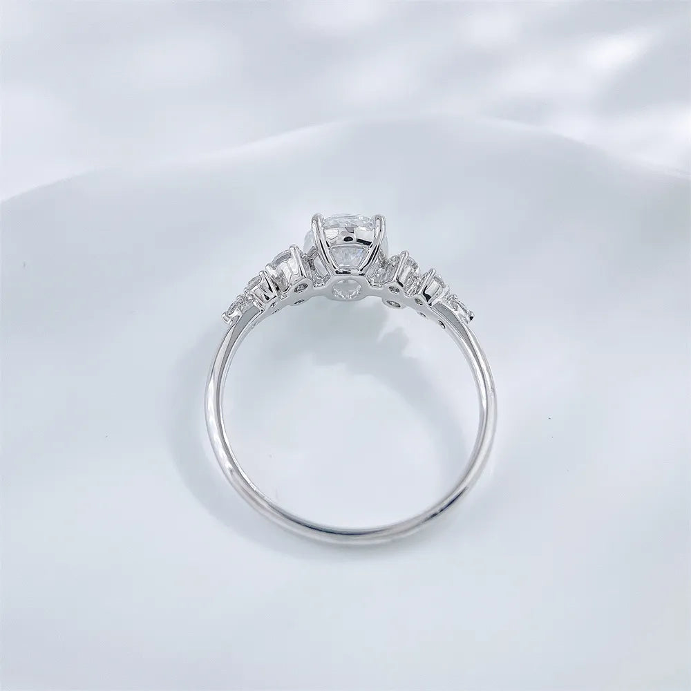 1.01 ct Celestial Four-Prong Oval-Cut Lab-Grown Diamond Ring in PT950 Platinum – APYFR0286-PT