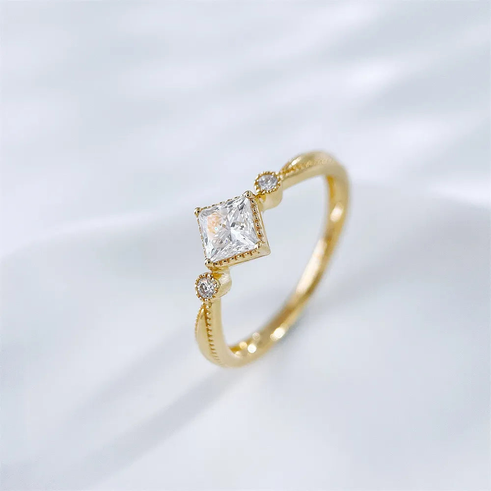 0.51 ct Round-Cut Lab-Grown Diamond Ring in 18K Yellow Gold – APYFR0348-Y