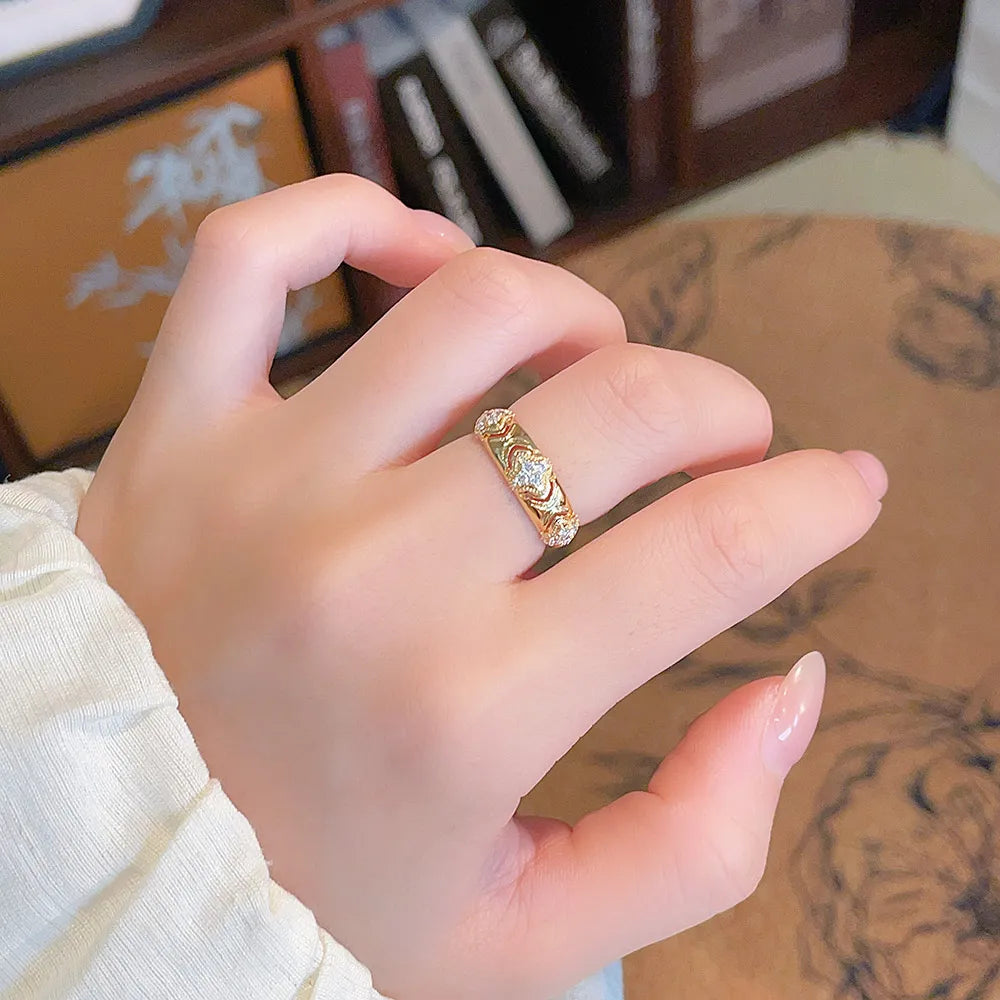 0.2 ctw Celestial Round-Cut Lab-Grown Diamond Band in 18K Yellow Gold – APYFR0388-Y