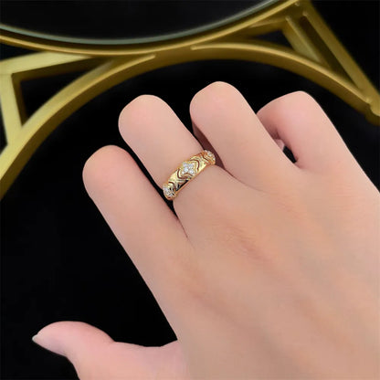 0.2 ctw Celestial Round-Cut Lab-Grown Diamond Band in 18K Yellow Gold – APYFR0388-Y