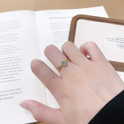 0.54 ct Minimalist Round-Cut Lab-Grown Diamond Ring in 18K Yellow Gold – APYFR0393-Y