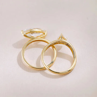 3.03 ct Celestial Mixed-Cut Lab-Grown Diamond Ring in 18K Yellow Gold – APYFR0433-Y