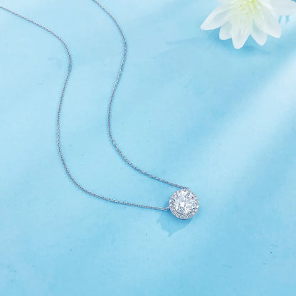 1.01 ct Round-Cut Lab-Grown Diamond Necklace in PT950 Platinum – APYN0009-PT