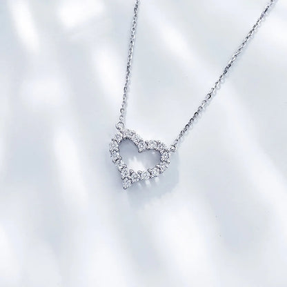 0.54 ctw Celestial Round-Cut Lab-Grown Diamond Necklace in PT950 Platinum