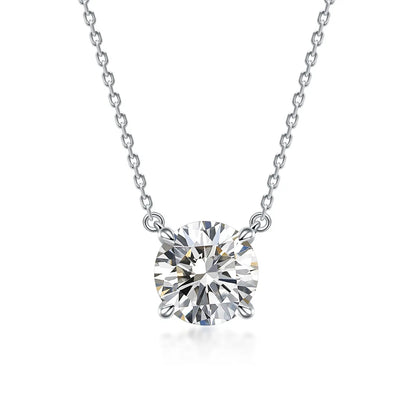1.51 ct Celestial Adjustable Round-Cut Lab-Grown Diamond Necklace in PT950 Platinum – APYN0042-PT