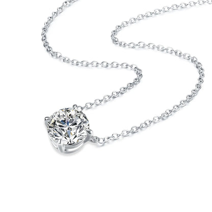 1.51 ct Celestial Adjustable Round-Cut Lab-Grown Diamond Necklace in PT950 Platinum – APYN0042-PT