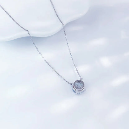 1.51 ct Celestial Adjustable Round-Cut Lab-Grown Diamond Necklace in PT950 Platinum – APYN0042-PT
