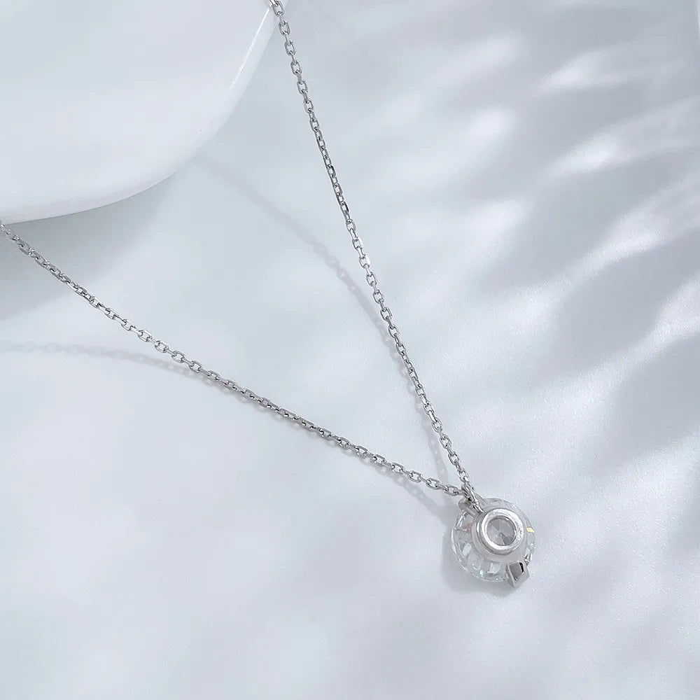 1.06 ct Celestial Adjustable Round-Cut Lab-Grown Diamond Necklace in PT950 Platinum – APYN0100-PT