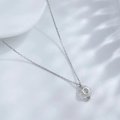 1.06 ct Celestial Adjustable Round-Cut Lab-Grown Diamond Necklace in PT950 Platinum – APYN0100-PT