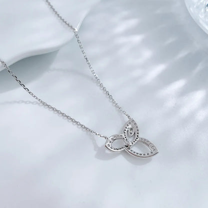 0.05 ct Celestial Adjustable Round-Cut Lab-Grown Diamond Necklace in PT950 Platinum – APYN0144-PT