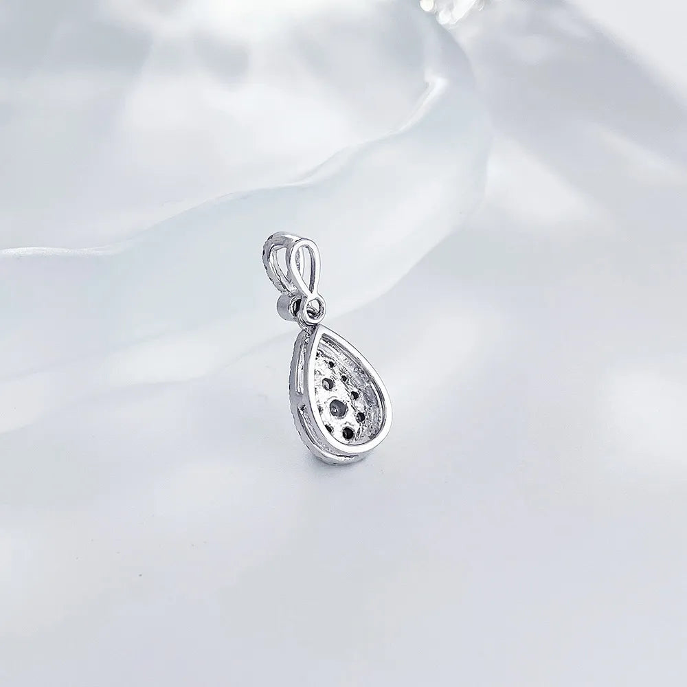 0.06 ct Celestial Round-Cut Lab-Grown Diamond Pendant in PT950 Platinum