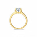 Bullhead Setting Pavé Lab Diamond Ring