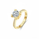 Bullhead Setting Pavé Lab Diamond Ring