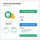 Customization&Payment (10 USD/Unit)