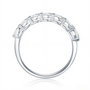 Elegant Oval - Diamond Eternity Stackable Band