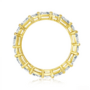 Exquisite Oval & Pear - Diamond Eternity Stackable Band