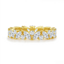 Exquisite Marquise & Round - Diamond Eternity Stackable Band