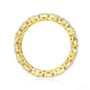 Exquisite Marquise & Round - Diamond Eternity Stackable Band