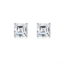 The Asscher Cut Stud Earrings
