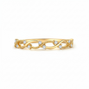 The Braided Vine Stack Ring