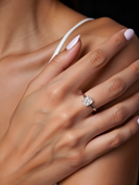 The Clara - Radiant Cut Solitaire Engagement Ring