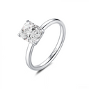 The Clara - Radiant Cut Solitaire Engagement Ring