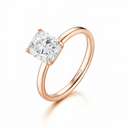 The Clara - Radiant Cut Solitaire Engagement Ring