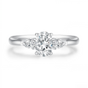 The Classic Oval Trilogy Ring