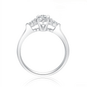 The Classic Oval Trilogy Ring