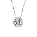 The Classic Round Halo Pendant