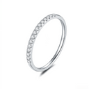The Classic Shared-Prong Half Eternity Band